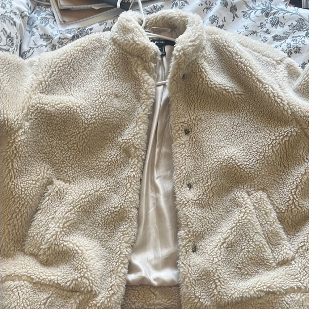 Cozy Cream Sherpa Jacket